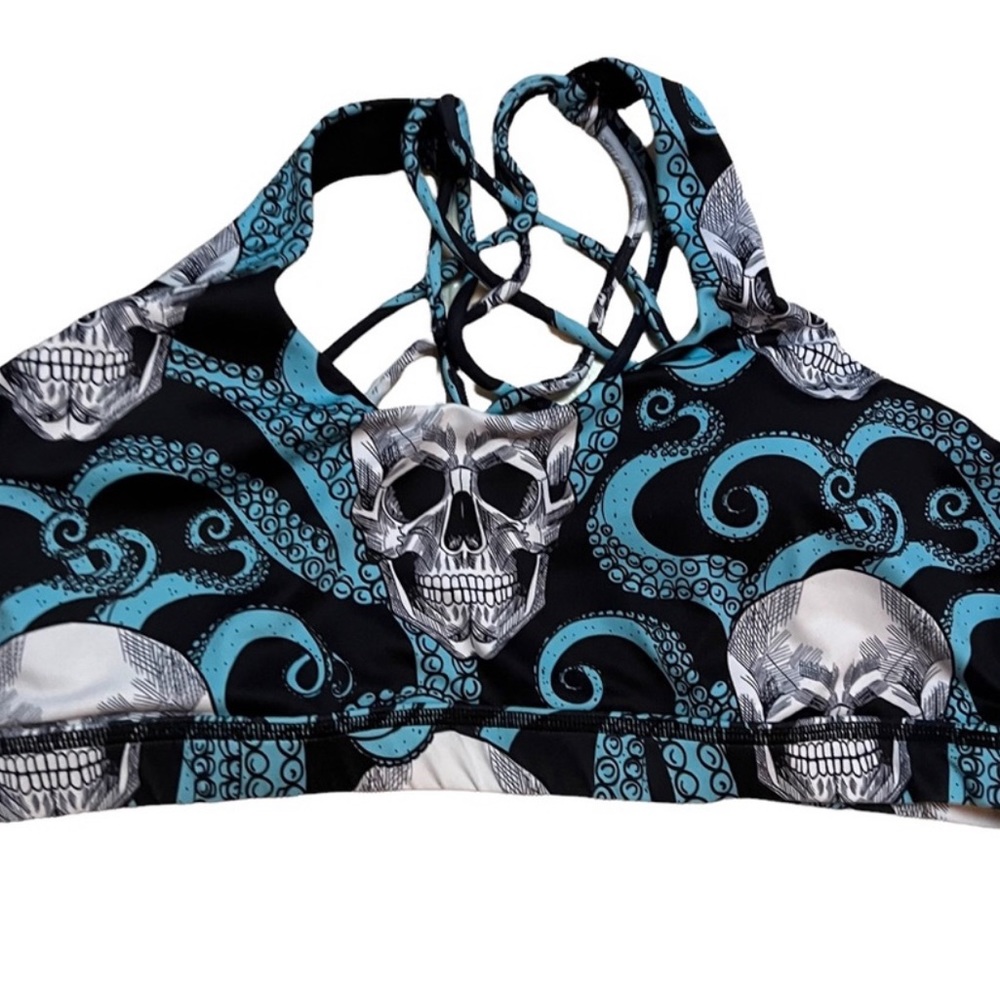 CVG Kraken skull sports bra